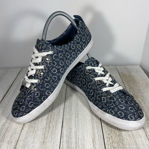 🔴 Guess Denim Emblem Sneakers